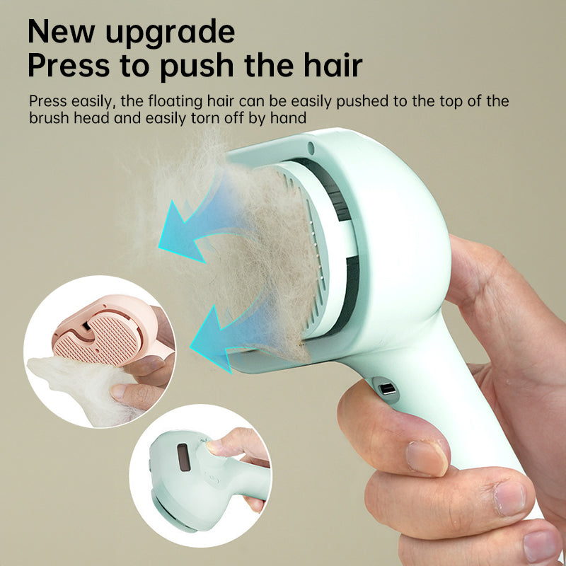 Lasstoys® Anti-Shedding Pet Spray Massage Hair Brushing Comb(SALON RESULTS, ZERO RISK)