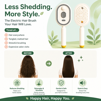 Lasstoys® Moisture Spray Hair Massage Comb