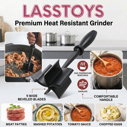 Lasstoys® Premium Heat Resistant Grinder