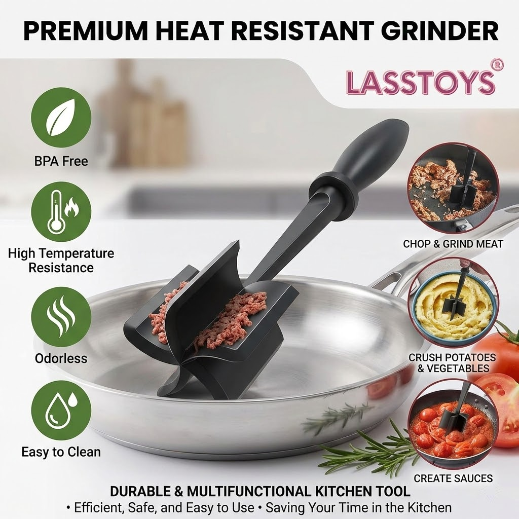 Lasstoys® Premium Heat Resistant Grinder