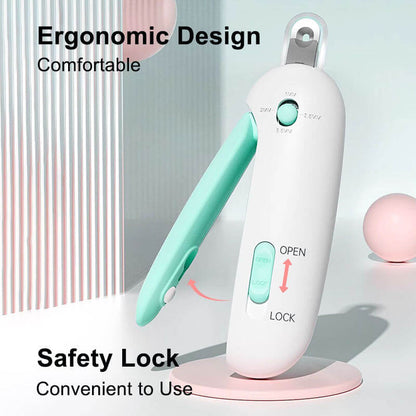 🎁Lasstoys® Professional Adjustable Pet Nail Clipper – Safe, Stress-Free Grooming for Dogs & Cats